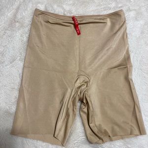 Spanx shapewear shorts nude size small